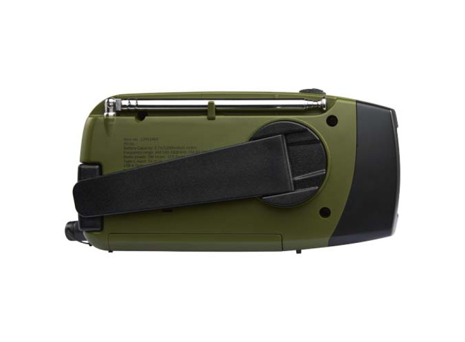 Radio di emergenza in plastica riciclata certificata RCS Avior FullGadgets.com