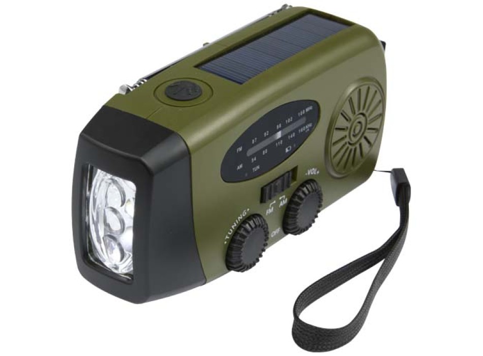 Radio di emergenza in plastica riciclata certificata RCS Avior FullGadgets.com