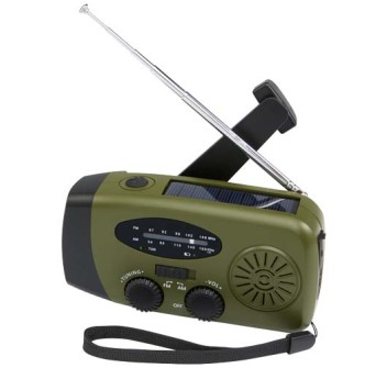 Radio di emergenza in plastica riciclata certificata RCS Avior FullGadgets.com