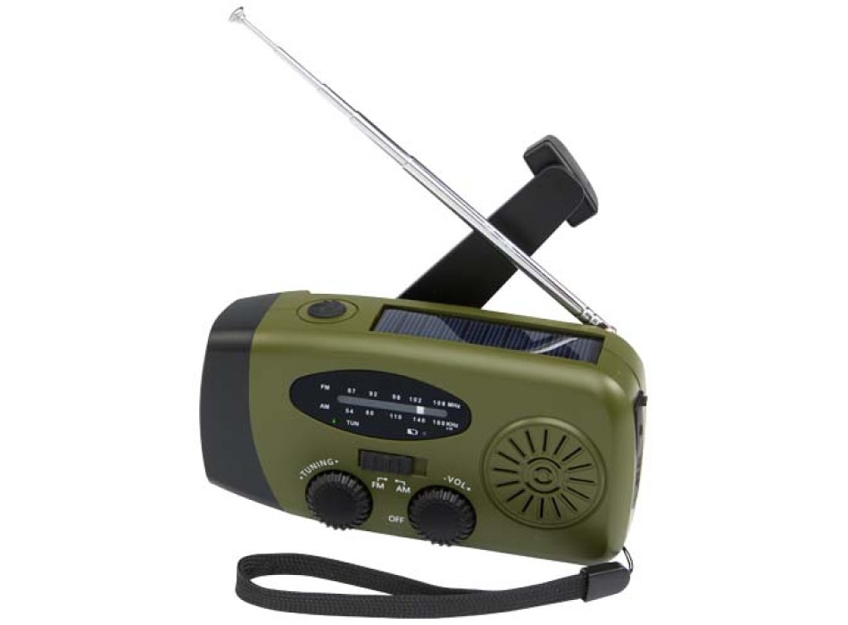 Radio di emergenza in plastica riciclata certificata RCS Avior FullGadgets.com