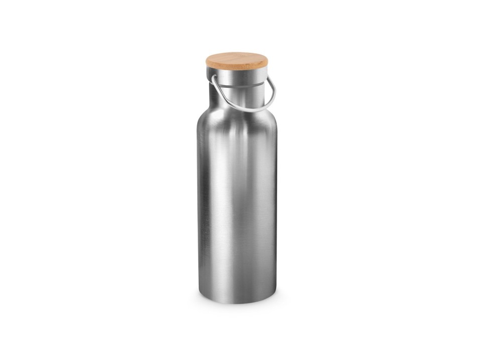 RAGNAR. Borraccia in acciaio inox (riciclata al 36%) a doppia parete termica, isolata sottovuoto 570 mL FullGadgets.com