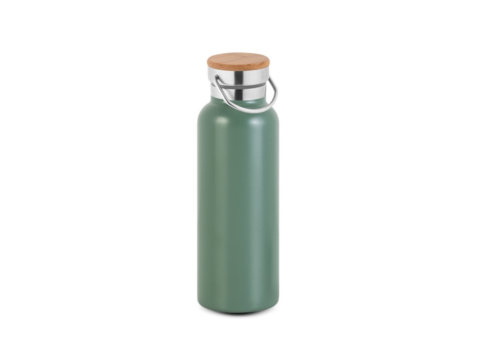 RAGNAR. Borraccia in acciaio inox (riciclata al 36%) a doppia parete termica, isolata sottovuoto 570 mL FullGadgets.com