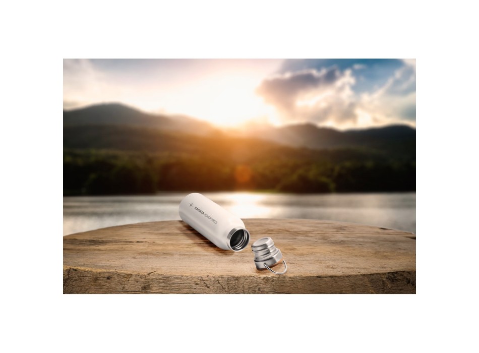 RAGNAR. Borraccia in acciaio inox (riciclata al 36%) a doppia parete termica, isolata sottovuoto 570 mL FullGadgets.com