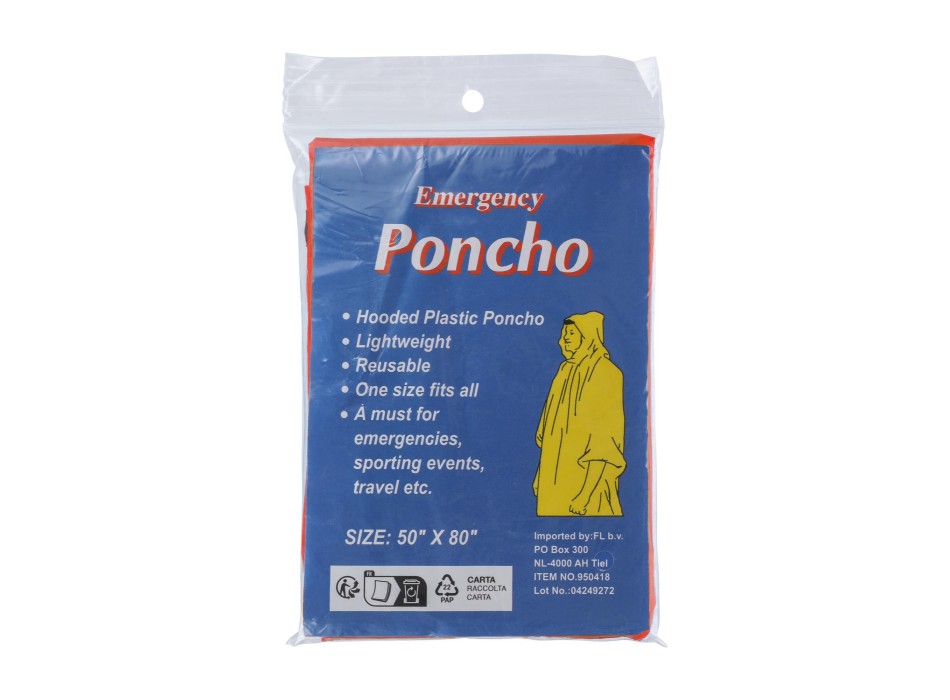Rain poncho Pablo FullGadgets.com