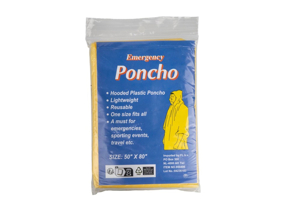 Rain poncho Pablo FullGadgets.com