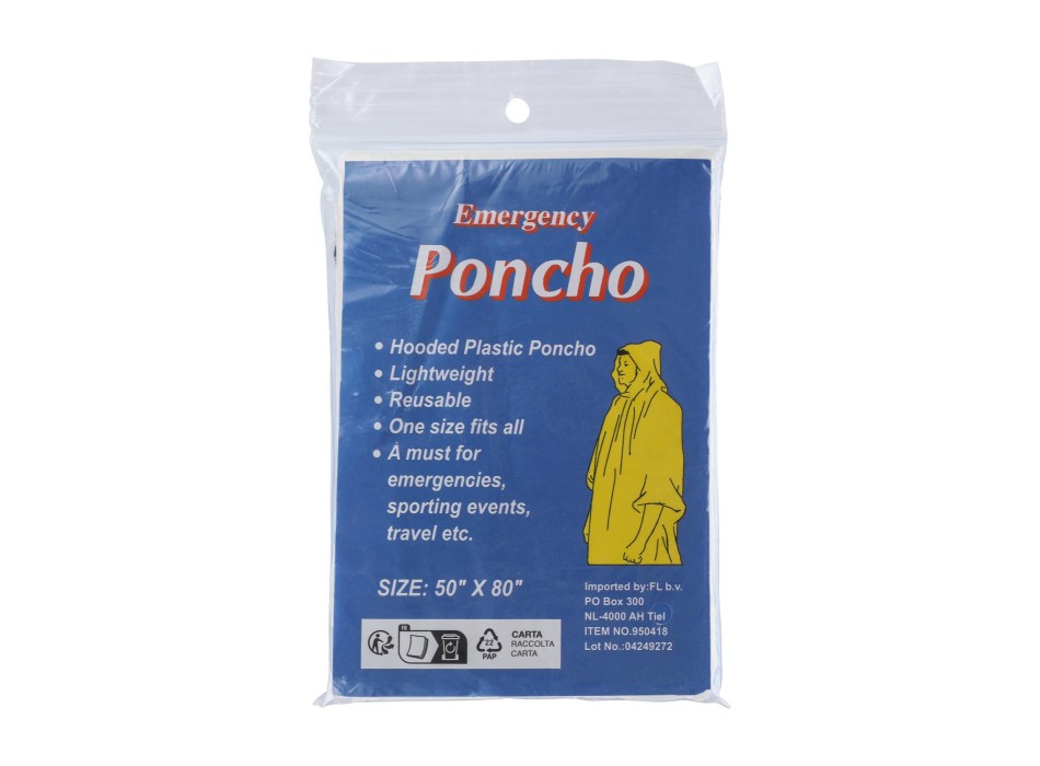 Rain poncho Pablo FullGadgets.com
