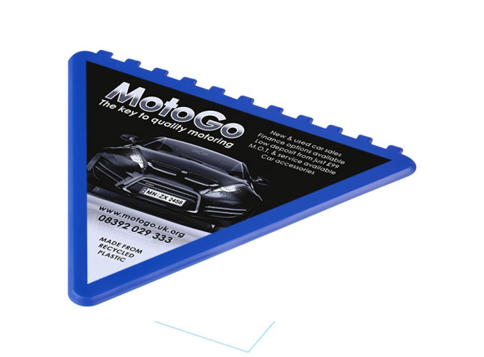 Raschia ghiaccio triangolare Frosty in plastica riciclata FullGadgets.com