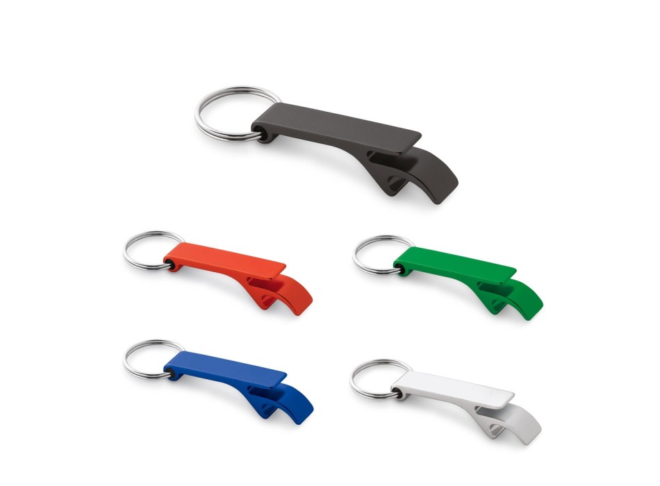 RE-BAITT. Portachiavi con apricapsule in alluminio riciclato (100% rAL) FullGadgets.com