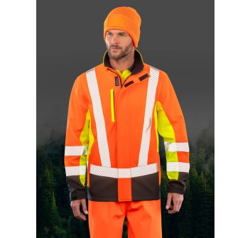 Recycled 3-layer printable safety softshell FullGadgets.com