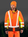 Recycled 3-layer printable safety softshell