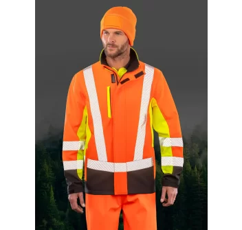 Recycled 3-layer printable safety softshell FullGadgets.com