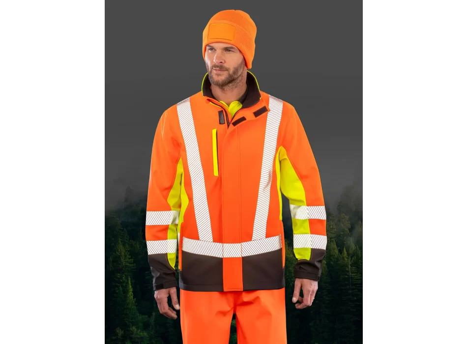 Recycled 3-layer printable safety softshell FullGadgets.com