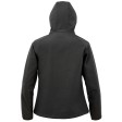 Recycled 3-layer printable womens hooded softshell FullGadgets.com