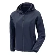 Recycled 3-layer printable womens hooded softshell FullGadgets.com