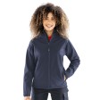Recycled 3-layer printable womens hooded softshell FullGadgets.com