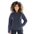 Recycled 3-layer printable womens hooded softshell FullGadgets.com