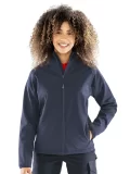 Recycled printable 3-layer hooded softshell