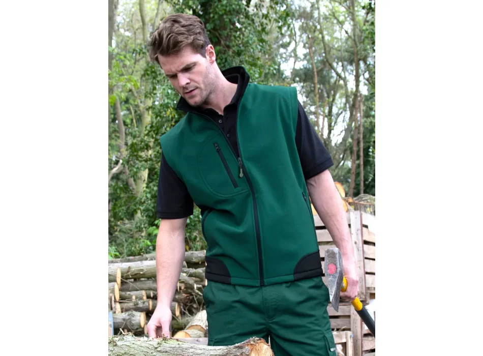 Recycled 3-Layer Softshell Bodywarmer FullGadgets.com