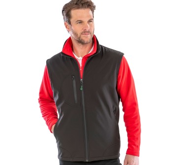 Recycled 3-Layer Softshell Bodywarmer FullGadgets.com