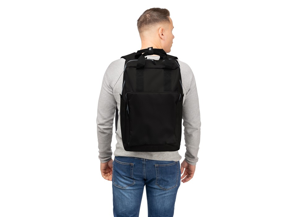 Recycled (900D) polyester backpack Amalia FullGadgets.com