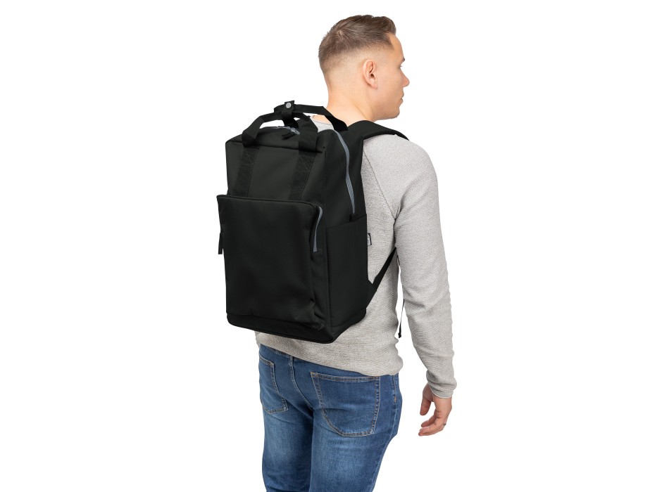 Recycled (900D) polyester backpack Amalia FullGadgets.com