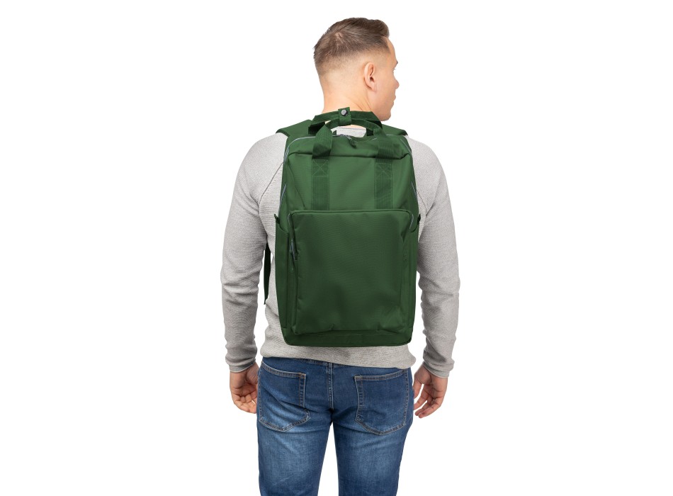 Recycled (900D) polyester backpack Amalia FullGadgets.com