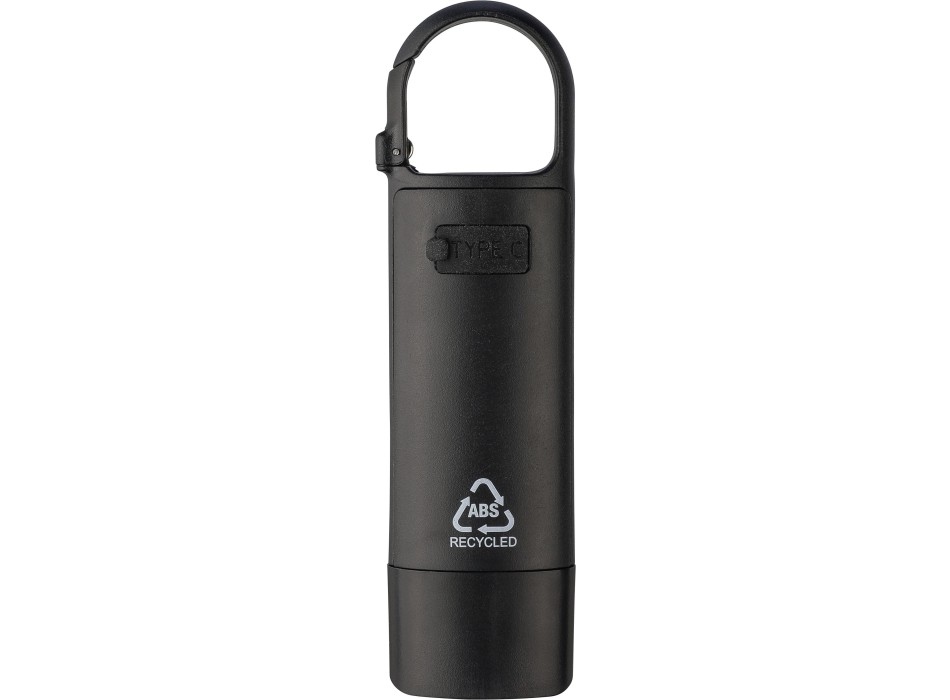 Recycled ABS mini flashlight Zai FullGadgets.com