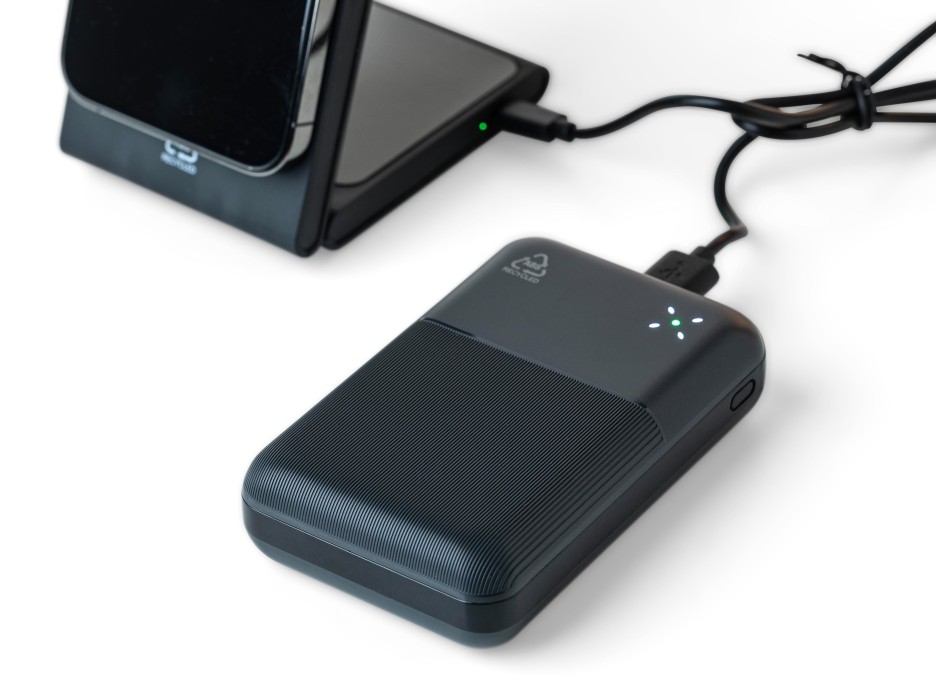 Recycled ABS powerbank Rayen FullGadgets.com