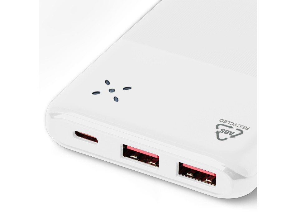 Recycled ABS powerbank Tavi FullGadgets.com