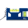 Recycled ABS spirit level keychain Indira FullGadgets.com