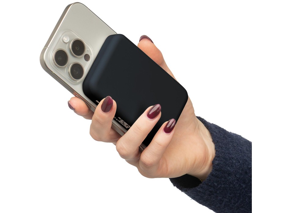 Recycled ABS wireless charger powerbank Miren FullGadgets.com
