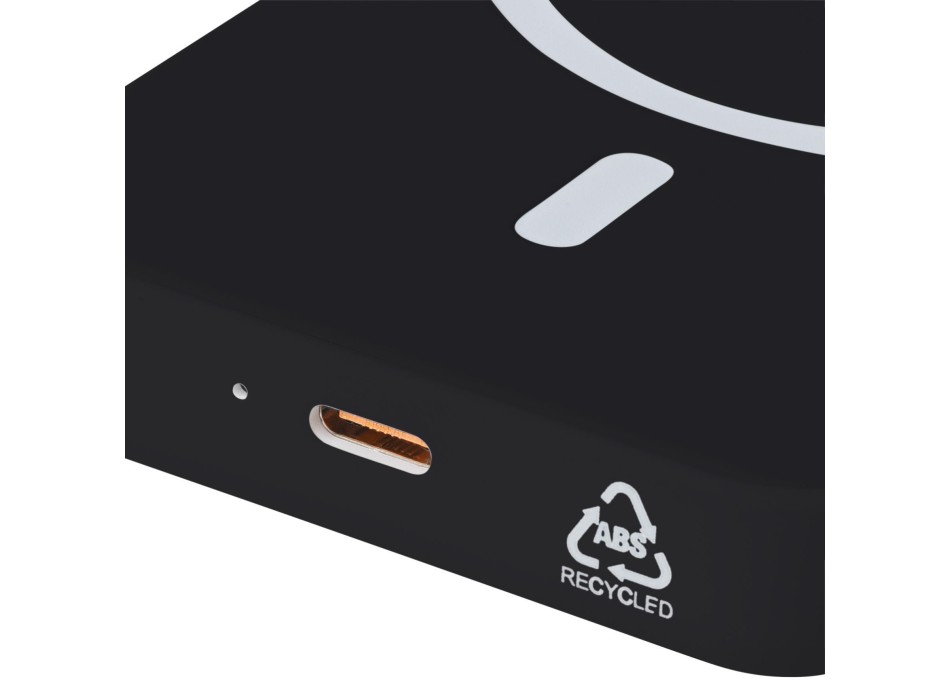 Recycled ABS wireless charger powerbank Miren FullGadgets.com