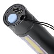 Recycled aluminium COB flashlight Sami FullGadgets.com