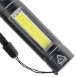 Recycled aluminium COB flashlight Sami FullGadgets.com