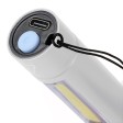 Recycled aluminium COB flashlight Sami FullGadgets.com