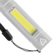 Recycled aluminium COB flashlight Sami FullGadgets.com