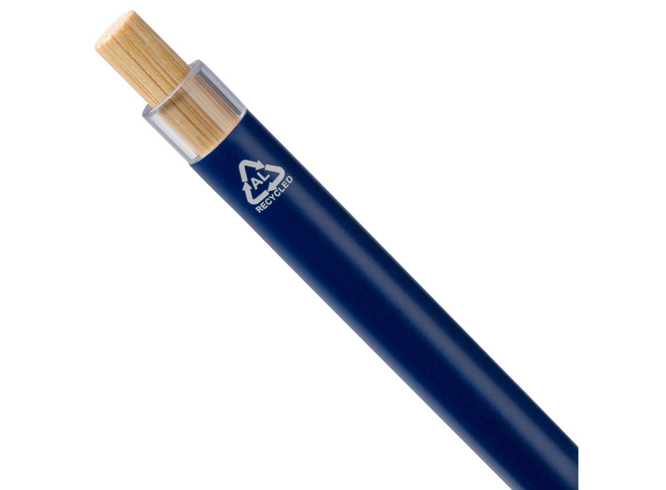 Recycled aluminium lacquered push ballpen Maren FullGadgets.com