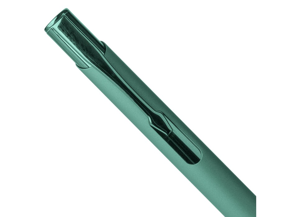 Recycled aluminium rubberized ballpen Anisa FullGadgets.com