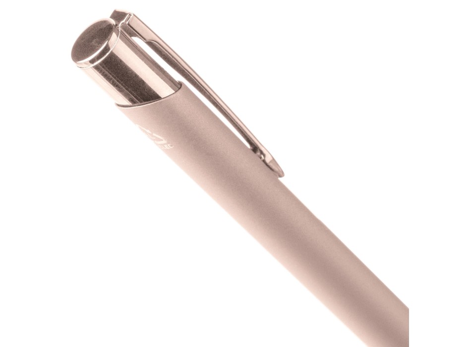 Recycled aluminium rubberized ballpen Anisa FullGadgets.com