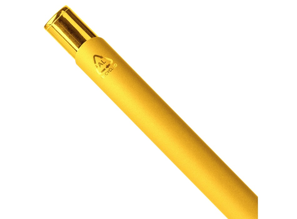Recycled aluminium rubberized ballpen Anisa FullGadgets.com