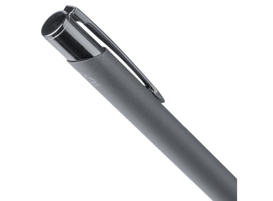 Recycled aluminium rubberized ballpen Anisa FullGadgets.com