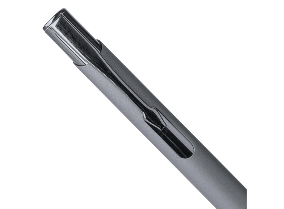 Recycled aluminium rubberized ballpen Anisa FullGadgets.com