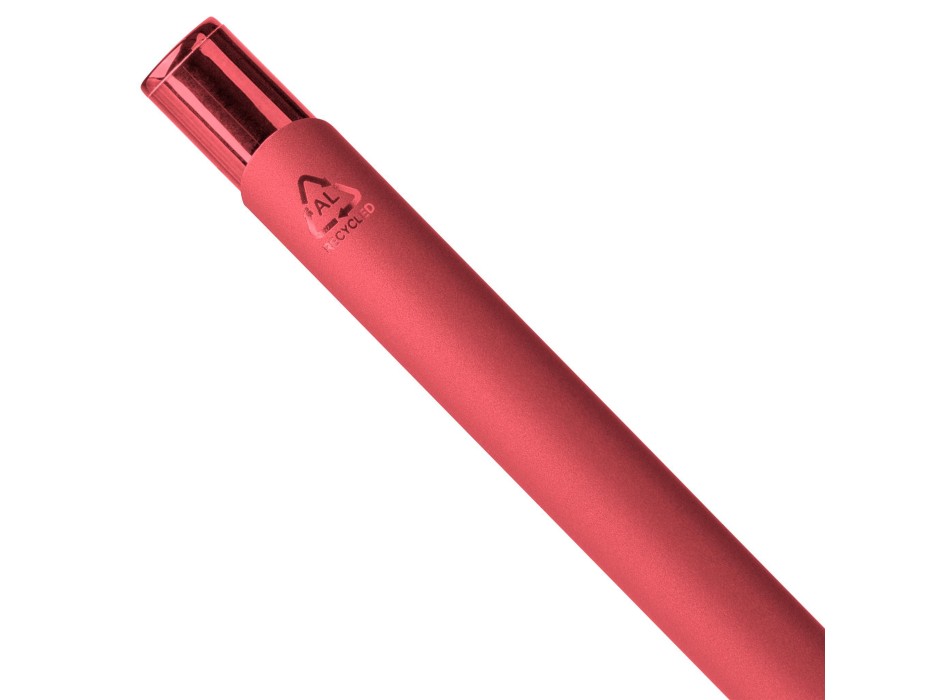 Recycled aluminium rubberized ballpen Anisa FullGadgets.com