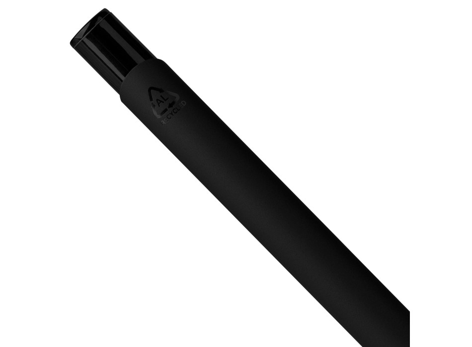 Recycled aluminium rubberized ballpen Anisa FullGadgets.com