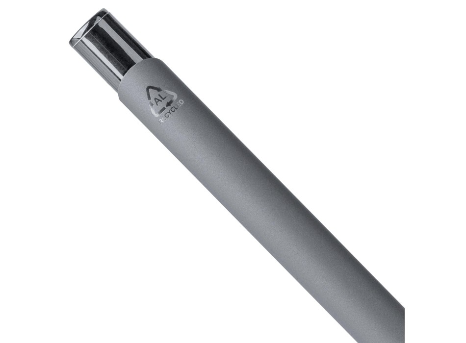 Recycled aluminium rubberized ballpen Anisa FullGadgets.com