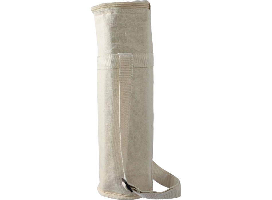Recycled cotton (270 gsm) bottle cooler bag Eugene FullGadgets.com