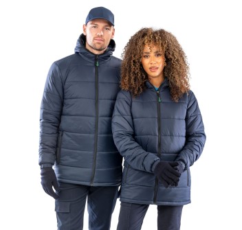 Recycled hooded padded parka FullGadgets.com
