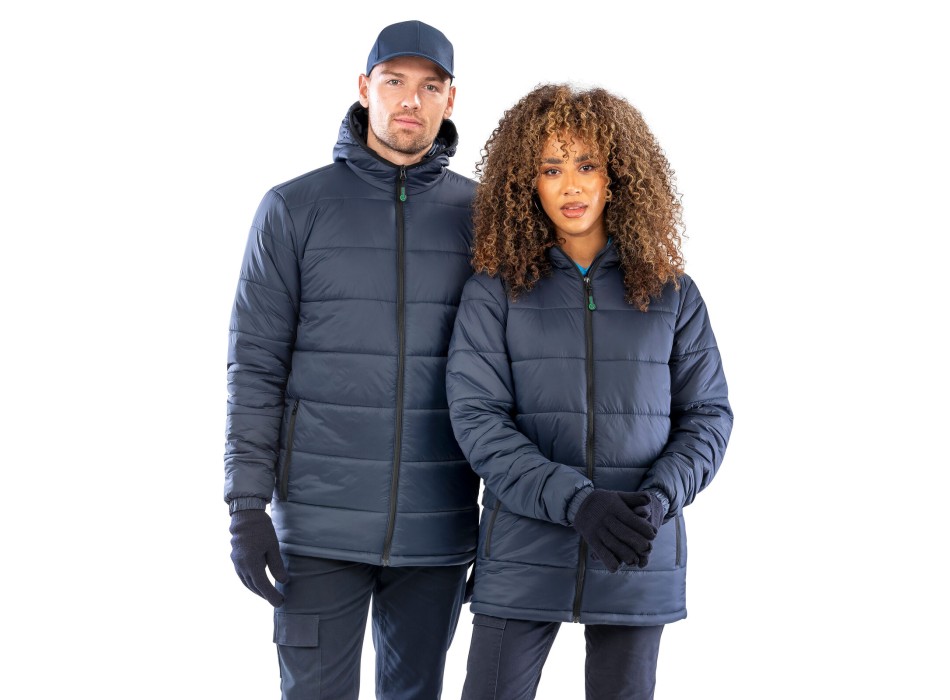 Recycled hooded padded parka FullGadgets.com