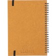 Recycled leather notebook A5 Egon Original FullGadgets.com