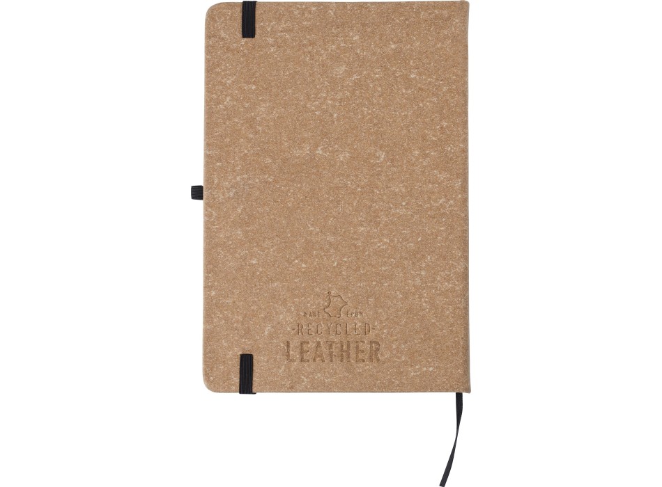 Recycled leather notebook (A5) Gianna Original FullGadgets.com